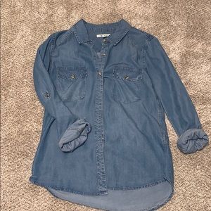 Chambray Top